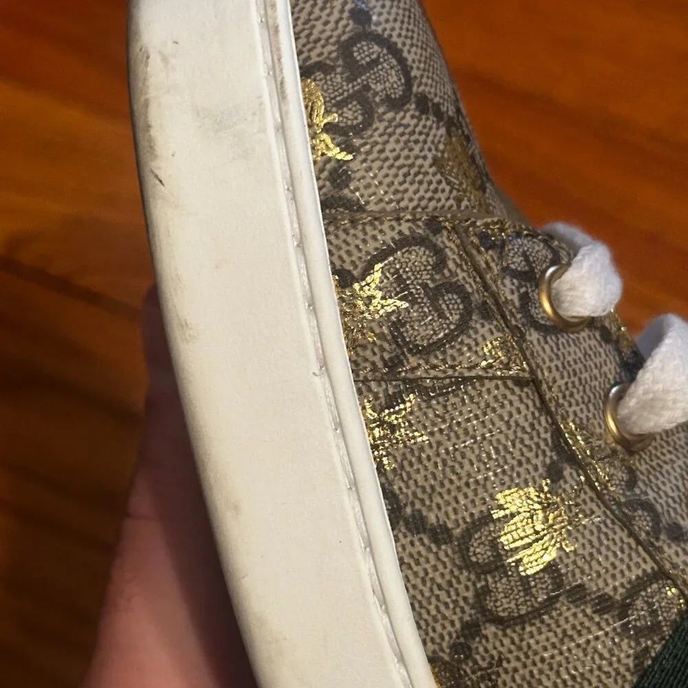 Gucci Supreme Sneakers with Bees - Picture 10 of 16